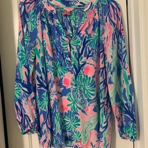EUC Lilly Pulitzer Elsa Top